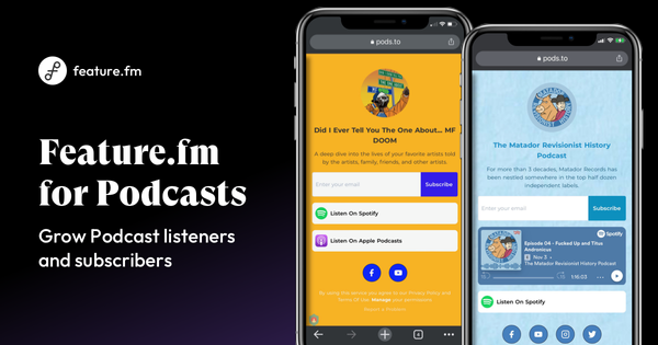 Introducing Podcast Links: Drive listeners to your podcast